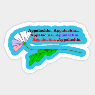 Ode to the Appalachias Sticker